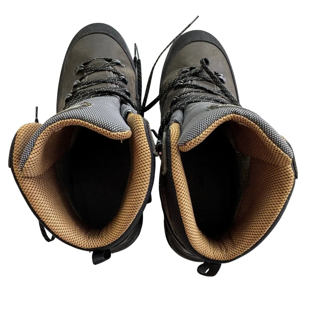 Grisport Mens Hiking Boots Brown Leather Gritex Vibram Support System EU 44